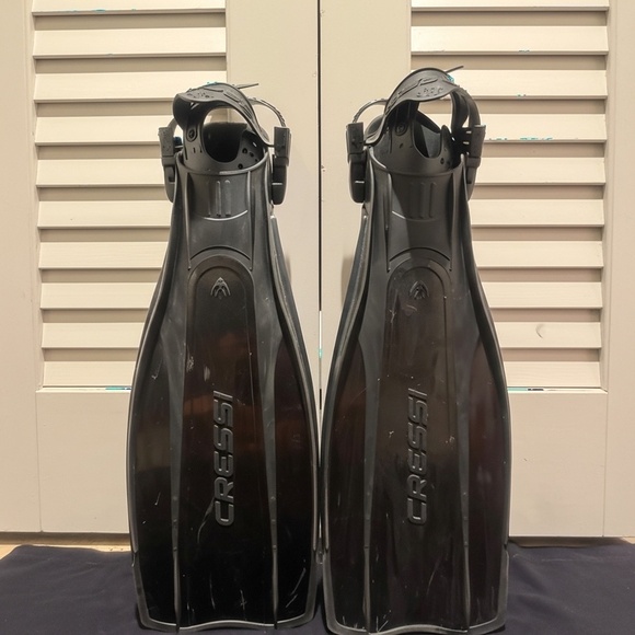 Cressi Pro Light Open Heel Scuba Fins – M/L – Gentle Used – Excellent Condition - Picture 2 of 6